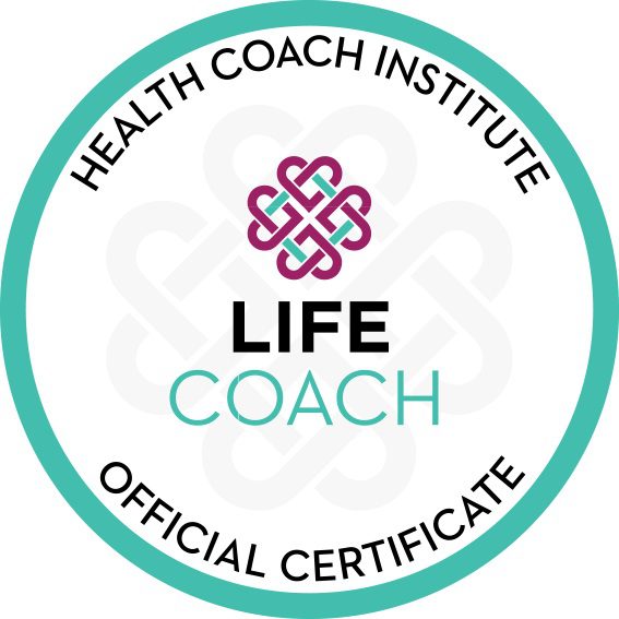 Health Coach Institute Life Coach official certificate logo.