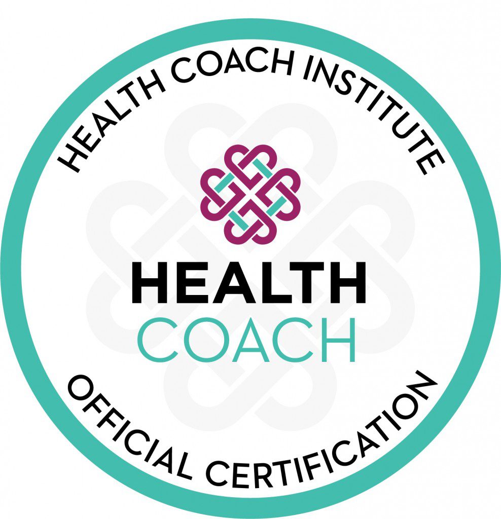 Logo of Health Coach Institute official certification.