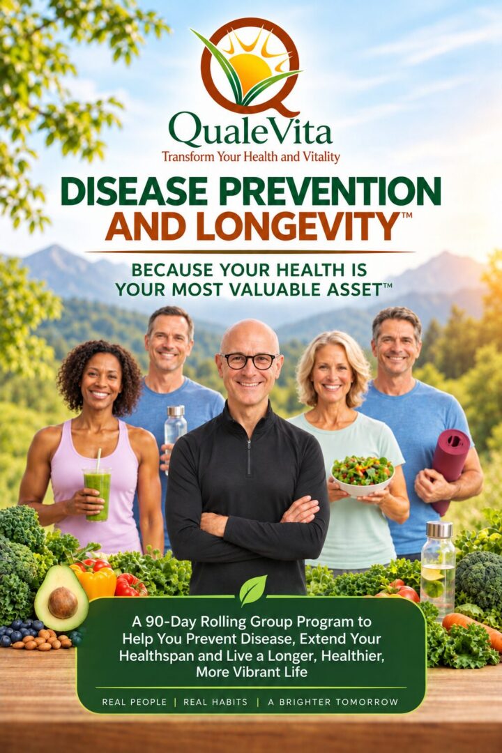 Disease Prevention and Longevity Wellness Poster